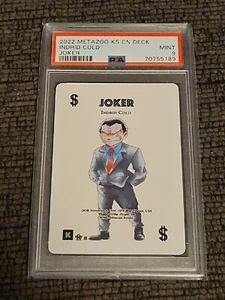 2022 Metazoo KS CN KICKSTARTER WPT Cryptid Nation Joker Indrid Cold PSA 9 Mint - Picture 1 of 2