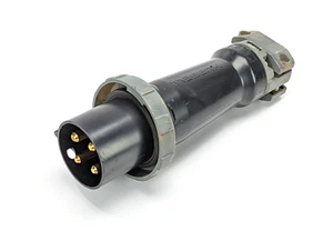 Hubbell Verdrahtungsgerät - Kellems HBL4100P5W Iec Pin und Muffenstecker, 3P, 4W, 100A, 600V - Bild 1 von 5