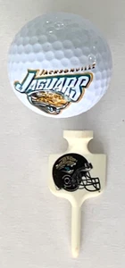 VINTAGE !!! JACKSONVILLE JAGUARS LOGO GOLF BALL NEW C3 - Picture 1 of 3