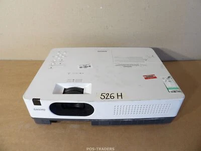 SANYO PLC-XW200 Projector Beamer XGA 3LCD 2200 Lumens - 526 HOURS - EXCL REMOTE - Bild 1 von 4