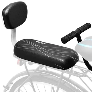 SET SEGGIOLINO POSTERIORE BICICLETTA BIMBO PORTAPACCHI SEDILE BICI BAMBINO KIT - Foto 1 di 7