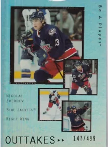 2005-06 Be A Player Outtakes #OT16 Nikolai Zherdev 147/499 - Picture 1 of 2
