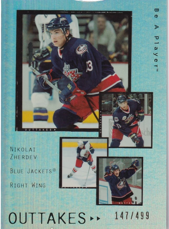 2005-06 Be A Player Outtakes #OT16 Nikolai Zherdev 147/499 - Image 1 of 2