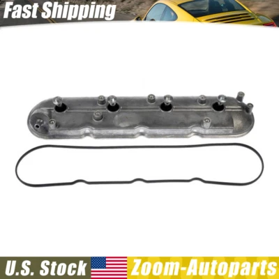 Dorman Valve Cover w/ Gasket For 99-08 Cadillac Chevy GMC Hummer Pontiac - Image 1 of 4
