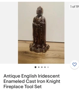 Cast iron knight companion set. Great condition. - Picture 1 of 3