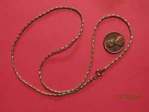 18 ZOLL HALSKETTE .925 STERLING "ITALIEN" (#23) - Bild 1 von 3