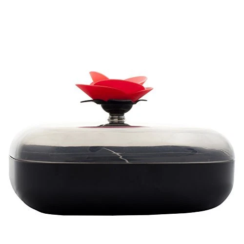 Vigar 5327 Rose Black Tea Cookies Biscuit Table Tray 4 Compartments European  - Image 1 of 4