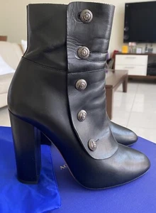 Aquazzura Black Calfskin Boots - Picture 1 of 5