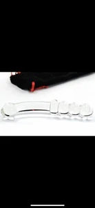 large Glass Dildo G-Spot Anal Butt Plug Masturbator Sex Toy BDSM clear YF0494 - Picture 1 of 2