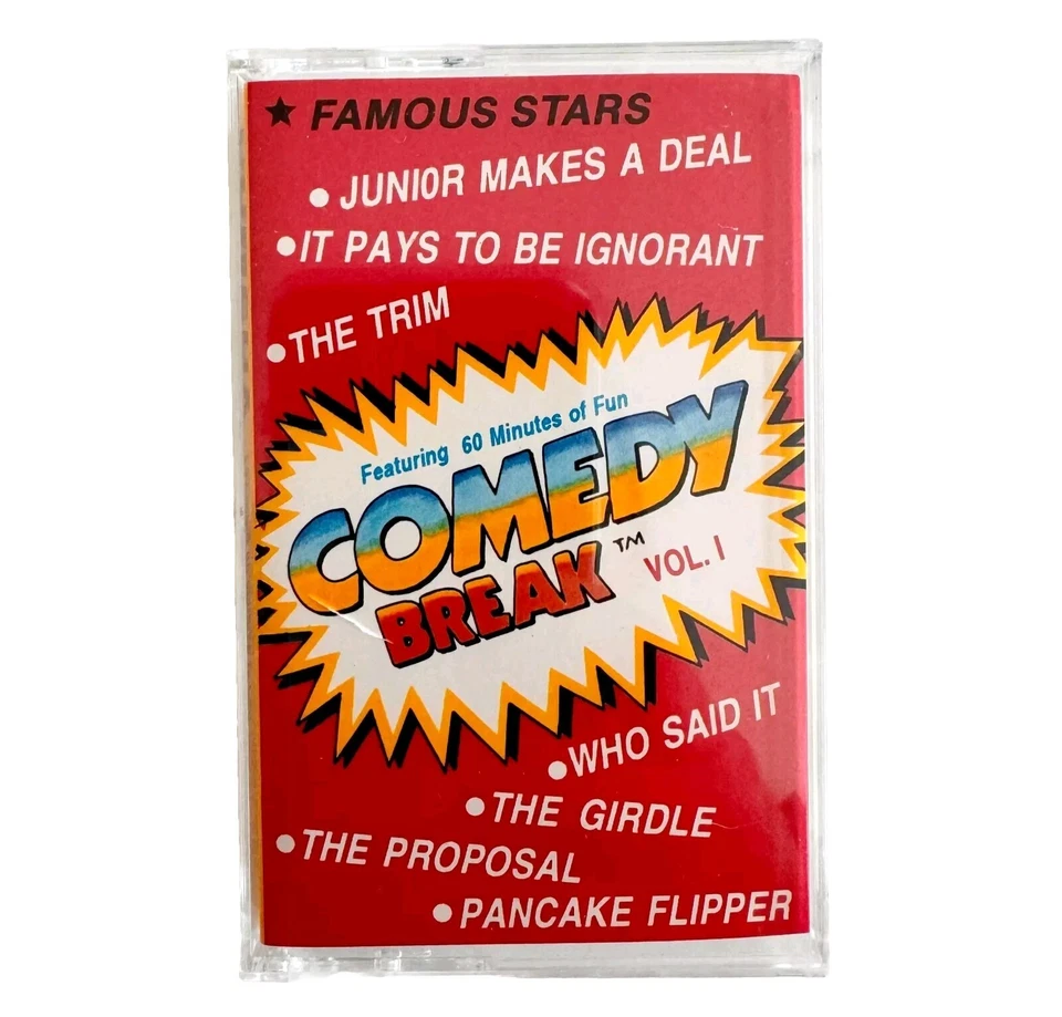 Comedy Break Red Skelton Dennis Day 1991 Cassette Tape Vintage Stand Up CBX6 - Image 1 of 1