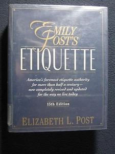 Emily Post's Etiquette (Thumb Indexed) [Abridged] by Post, Elizabeth L. - Bild 1 von 3