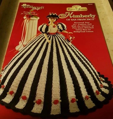X9 TNS 1999, CROCHET LADIES OF FASHION, KIMBERLY OF SAN FRANCISCO DRESS PATTERN - Image 1 of 2