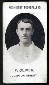 TADDY - PROMINENTE FUSSBALLER (MIT FUSSNOTE) - F OLIVER, CLAPTON ORIENT - Bild 1 von 2
