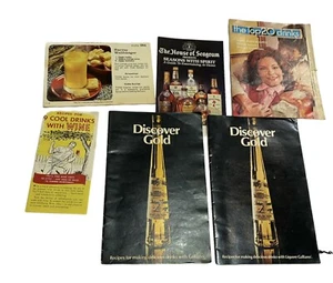 Vintage Happy Hour Mixology Recipe Booklets Bartender Mix Drinks Paper Ephemera  - Picture 1 of 12