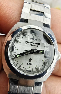 Vintage Technos Automatic Watch for Lady 25jewels day 2671 - Image 1 of 4