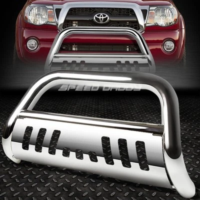 FOR 05-15 TOYOTA TACOMA TRUCK 2WD/4WD CHROME BULL BAR PUSH BUMPER GRILLE GUARD - Image 1 of 4