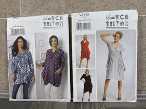 Vogue Marc Tilton Sewing Pattern V8813 & V9171 Dresses Brand New And Sealed - Picture 1 of 10