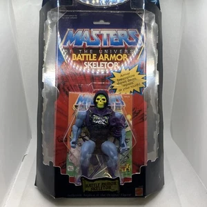 2001 Mattel Battle Armor Skeletor Action Figure Commemorative Sealed Carded MOTU - Picture 1 of 7