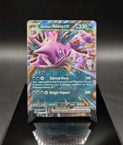 Pokemon Karte Team Rocket's Nidoking EX 119/182 Destined Rivals Holo Double Rare - Bild 1 von 1
