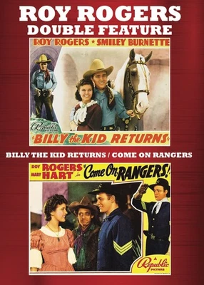 Billy the Kid Returns/Come On Rangers (Double Feature) (DVD) Roy Rogers Trigger - Image 1 of 2
