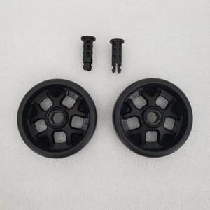 Bissell 1797 Powerforce Helix Turbo Rewind Vacuum Replacement Wheels Lot Of 2 - Picture 1 of 4