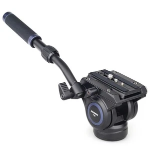 INNOREL Pro Heavy Duty Video Tripod Fluid Head F60/F80 for Manfrotto Q.R. Plate - Picture 1 of 19