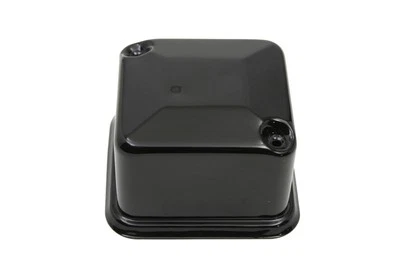 Black 6 Volt Mechanical Regulator Cover fits Harley Davidson - Image 1 of 4