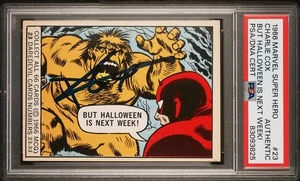 Charlie Cox Daredevil 1966 Marvel #23 1st Appearance Rookie Signed PSA JSA POP 3 - Picture 1 of 2