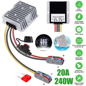 Regulator Module DC 36V/48V to DC 12V 20A 240W Step-Down Converter Supply Power - Picture 1 of 11