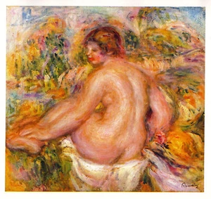 Grabado firmado RENOIR con grabado de autenticidad 1942. IMPRESIÓN ARTÍSTICA RARA de Pierre Auguste Renoir - Imagen 1 de 2
