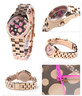 Reloj Marc Jacobs Mujer Pequeño Henry Tono Oro Rosa MBM3271 $250.00 - Imagen 1 de 3