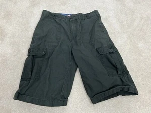 Levi’s Shorts Boys 18 Gray Cargo Chino Khaki Cotton Pockets Youth Kids - Picture 1 of 12