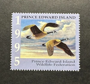 1995 Canadá **Saskatchewan** Provincia Vida Silvestre Hábitat Conservación Pato Sello - Imagen 1 de 2