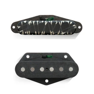 Bare Knuckle Rabea Nomads Tele Single-Coil Pickup Set, Black Battleworn Neck - Picture 1 of 1