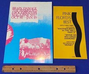 De colección Daño Cerebral Pink Floyd/Roger Waters FANZINE UK Oct 88-Enero 89+PEGATINA PROMOCIONAL - Imagen 1 de 6