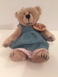 "Katie B." Bonita Bear by Applause - # 12611 7" Plush Stuffed Animal - Picture 1 of 12