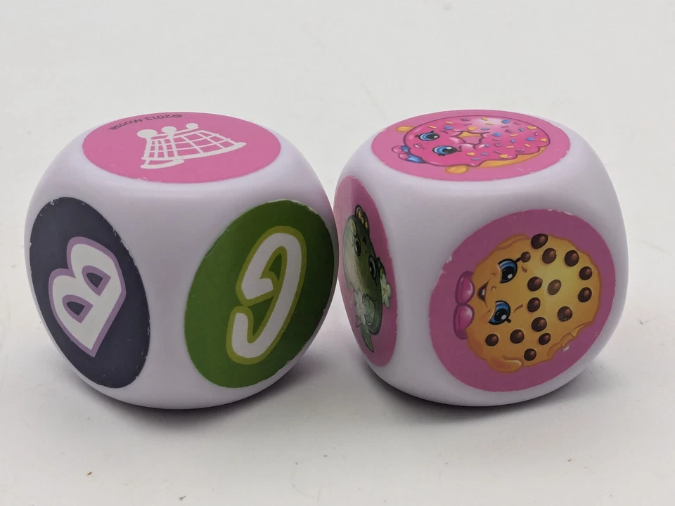 Shopkins Big Roll Bingo Game Replacement Oversized Dice-2013-Used-Free Shipping - Image 1 of 4