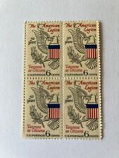 US Stamp Scott #1369 - 6 Cent Block 4 - American Legion-1969 - MNH/OG/VF