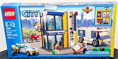 BRAND NEW! LEGO CITY 3661 - BANK & MONEY TRANSFER / POLICE / JAIL - Image 1 of 2