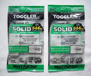 Kippanker 3/16" #8 Schrauben (6er Pack) 3/16" Bohrer Größe AF5 41006 (2 Beutel) - Bild 1 von 2