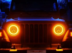 Oracle Lighting 5769-333 Off-Road 7In High Powered Led Headlights Colorshift - Picture 1 of 3
