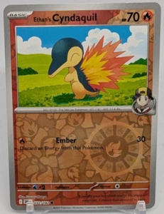 Ethan's Cyndaquil (Reverse Holo) - 032/182 - Destined Rivals - NM/M - Pokemon - Picture 1 of 3
