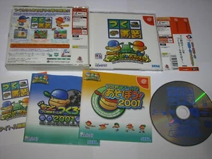 Pro Yakyuu Team o Tsukurou & Asobou 2001 Sega Dreamcast Japan +obi US Seller - Picture 1 of 8