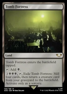 [1x] Tomb Fortress Near Mint, English Warhammer 40,000 Commander MTG Magic - Picture 1 of 1