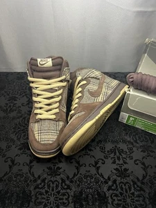 Size 9.5 - Nike Dunk Pro SB High Tweed - Picture 1 of 12
