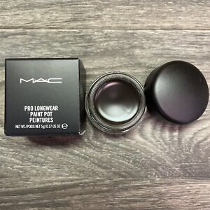 MAC Pro Longwear BLACK MIRROR Paint Pot Cream Smokey Cat Eye Shadow NEW & BOXED 