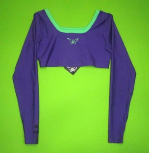 PUMA x Dua Lipa Long Sleeve Crop Tee - Women's Size XL (536634-90) - Picture 1 of 8