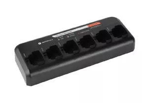 Motorola PMLN6597 6 Unit Charger For CP185 & CP100d Radios - Picture 1 of 3