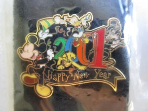 Pin 3440 Mickey Mouse Feliz Año Nuevo - 2001 - WDW DISNEY LE - Imagen 1 de 1