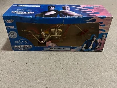 American Orange County Choppers The Series Light & Sound Red Fire Bike 1:10 NEW - Image 1 of 4